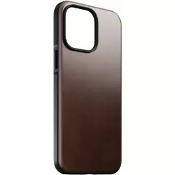 Nomad Modernus odinis MagSafe dėklas, rudas - iPhone 14 Pro Max