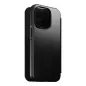 Nomad Leather MagSafe Folio, black - iPhone 14 Pro