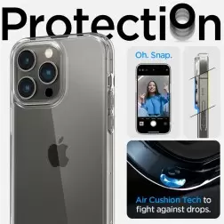 Spigen Ultra Hybrid, kristalas skaidrus - iPhone 14 Pro Max