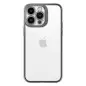 Spigen Optik Crystal, chrome gray - iPhone 14 Pro