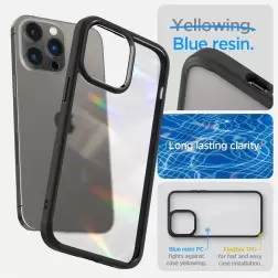 Spigen Ultra Hybrid, šaltas juodas - iPhone 14 Pro Max