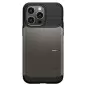Spigen Slim Armor, gunmetal - iPhone 14 Pro