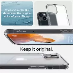Spigen Ultra Hybrid, šaltai skaidrus - iPhone 14