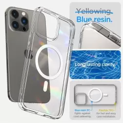 Spigen Ultra Hybrid MagSafe, balta - iPhone 14 Pro Max