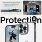 Spigen Optik Crystal, chrome gray - iPhone 14 Pro Max
