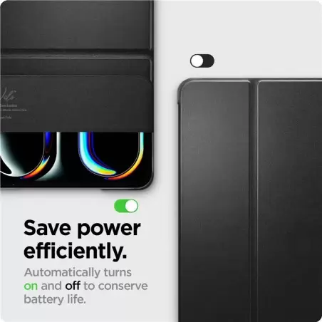 Spigen Smart Fold, must - iPad Pro 11" 2024