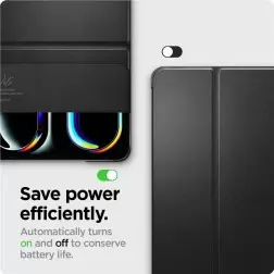 Spigen Smart Fold, black - iPad Pro 13" 2024