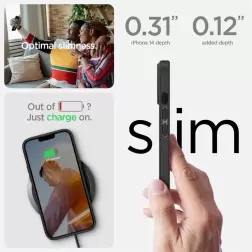 Spigen Ultra Hybrid, šaltas juodas - iPhone 14