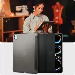 Spigen Smart Fold, black - iPad Pro 13" 2024
