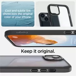 Spigen Ultra Hybrid, šaltas juodas - iPhone 14