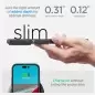 Spigen Crystal Hybrid, matte black - iPhone 14 Pro