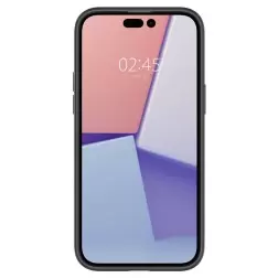 Spigen Crystal Hybrid, matinis juodas - iPhone 14 Pro