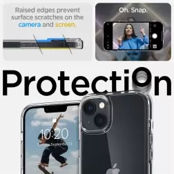 Spigen Crystal Hybrid, kristalas skaidrus - iPhone 14