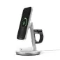 Mobile Origin Qi2 PowerStand 3in1 with GAN adapter 35W, white/silver