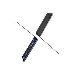 Pitaka Folio 2 dėklas, juoda - iPad Air 13" 2024, iPad Pro 12,9" 2018/2022