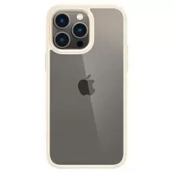 Spigen Crystal Hybrid, smėlio bežė - iPhone 14 Pro Max