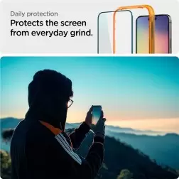 Spigen tR Align Master 2 paketas, FC juoda - iPhone 14 Pro