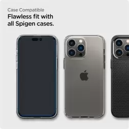 Spigen tR Align Master 2 paketas, FC juoda - iPhone 14 Pro