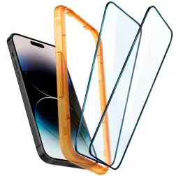 Spigen tR Align Master 2 paketas, FC juoda - iPhone 14 Pro