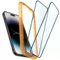 Ekrano apsauga Spigen tR Align Master 2 Pack, FC black - iPhone 14 Pro