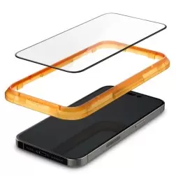 Ekrano apsauga Spigen tR Align Master 2 Pack, FC black - iPhone 14 Pro