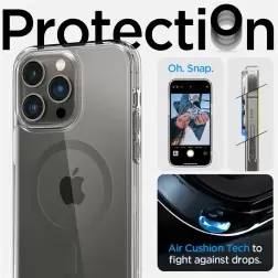 Spigen Ultra Hybrid MagSafe, grafitas - iPhone 14 Pro Max