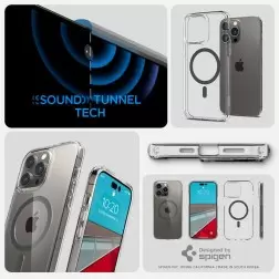 Spigen Ultra Hybrid MagSafe, grafitas - iPhone 14 Pro Max