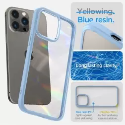 Spigen Crystal Hybrid, sierra blue - iPhone 14 Pro Max
