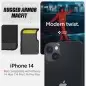 Spigen Rugged Armor MagSafe, matte black - iPhone 14