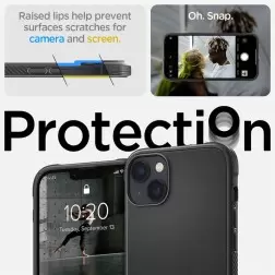 Spigen Rugged Armor MagSafe, mattamusta - iPhone 14