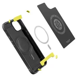 Spigen Rugged Armor MagSafe, mattamusta - iPhone 14