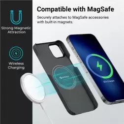 Pitaka MagEZ 3 600D dėklas, juoda/pilka - iPhone 14 Plus