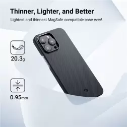 Pitaka MagEZ 3 600D dėklas, juoda/pilka - iPhone 14 Pro Max