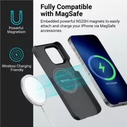 Pitaka MagEZ 3 600D dėklas, juoda/pilka - iPhone 14 Pro Max