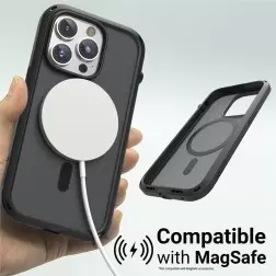 Catalyst įtakos MagSafe dėklas, juoda - iPhone 14 Pro