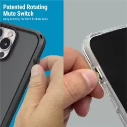 Catalyst įtakos MagSafe dėklas, juoda - iPhone 14 Pro