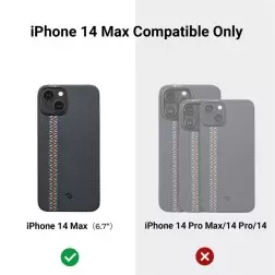 Pitaka Fusion Weaving MagEZ Case 3, rapsodija - iPhone 14 Plus
