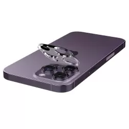 Spigen Stiklo Optik 2 paketas, skaidrus - iPhone 14 Pro/iPhone 14 Pro Max
