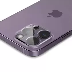 Spigen Stiklo Optik 2 paketas, skaidrus - iPhone 14 Pro/iPhone 14 Pro Max