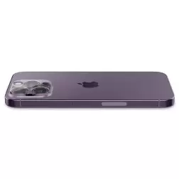 Spigen Stiklo Optik 2 paketas, skaidrus - iPhone 14 Pro/iPhone 14 Pro Max