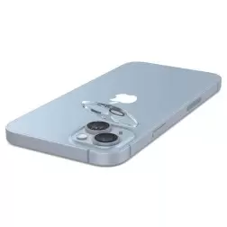 Spigen Stiklo Optika 2 paketas, skaidrus - iPhone 14/iPhone 14 Plus