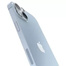 Spigen Stiklo Optika 2 paketas, skaidrus - iPhone 14/iPhone 14 Plus