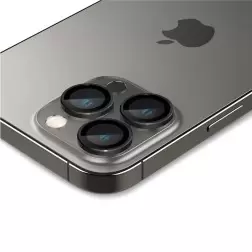 Spigen Stiklinė tR EZ Fit Optik Pro 2 paketas, juoda - iPhone 16/15/14 Pro / 16/15/14 Pro Max