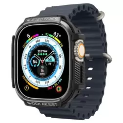 Spigen Rugged Armor, black - Apple Watch Ultra 2/Ultra 49mm