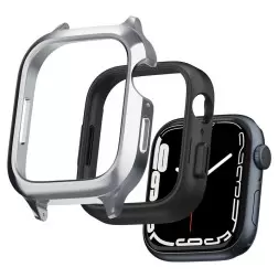 Spigen Metal Fit Pro, sidabrinė - Apple Watch 9/8/7 45mm