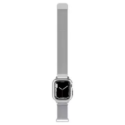 Spigen Metal Fit Pro, sidabrinė - Apple Watch 9/8/7 45mm