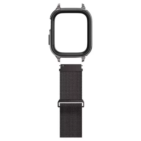 Spigen Metal Fit Pro, graphite - Apple Watch 9/8/7 45mm