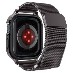 Spigen Metal Fit Pro, grafitas - Apple Watch 9/8/7 45mm