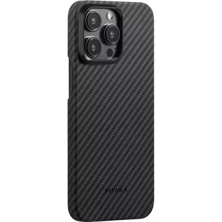 Pitaka MagEZ 4 1500D dėklas, juoda/pilka džinsinė medžiaga - iPhone 15 Pro