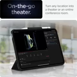 Spigen Ultra Hybrid Pro, juoda - iPad 10.9" 2022
